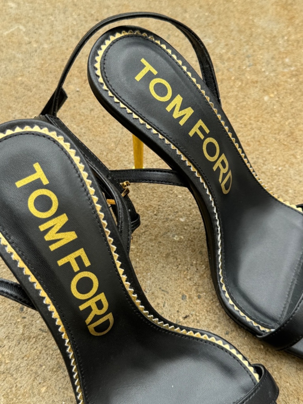Tom Ford Leather Sandals - Picture 2 of 8